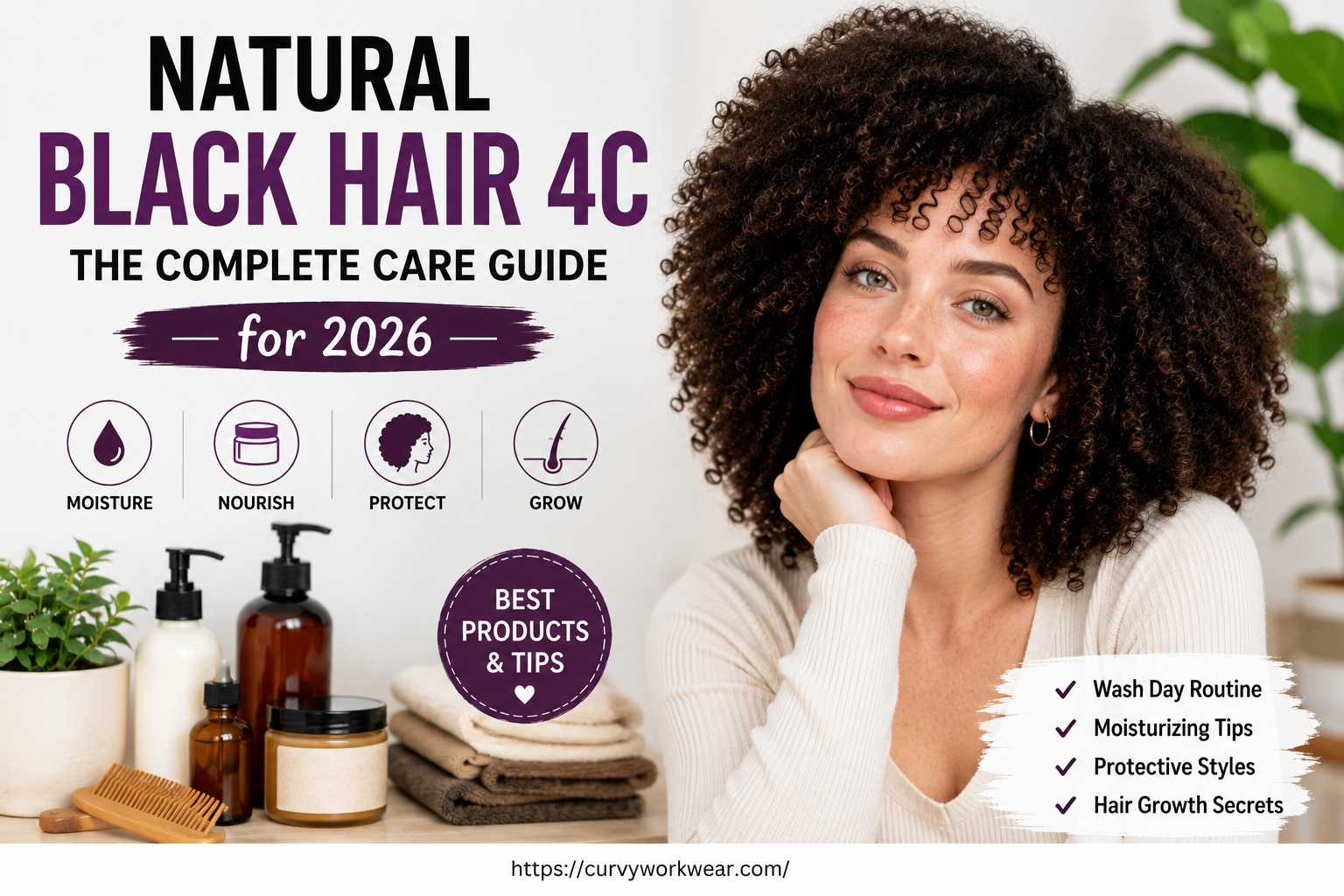 Natural Black Hair 4C