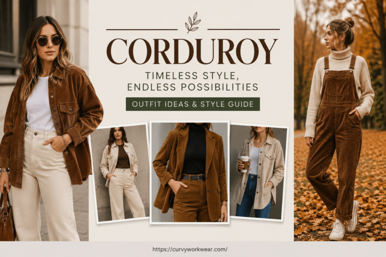 How to Wear Corduroy in 2026: Style Guide & Outfits
