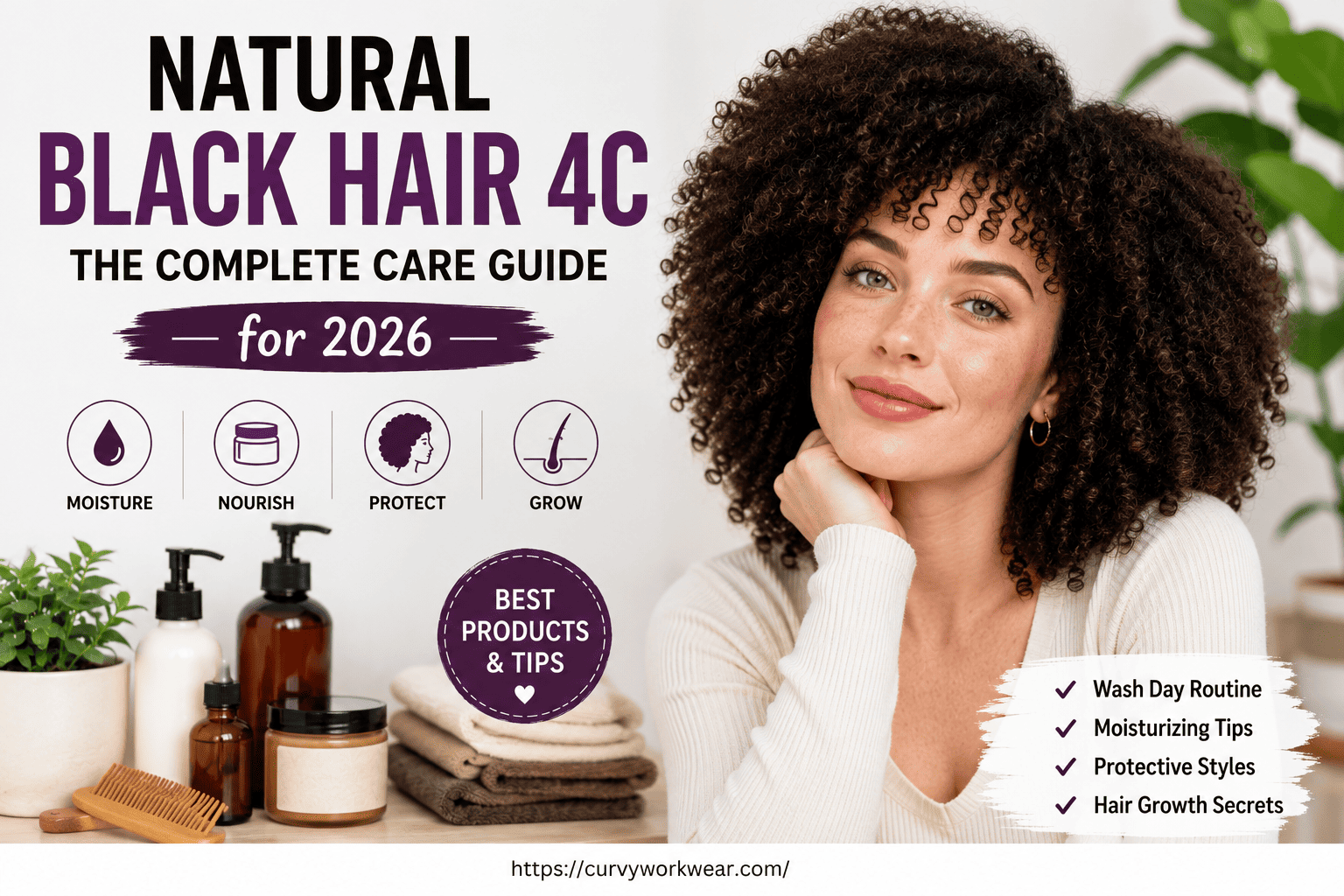 Natural Black Hair 4C