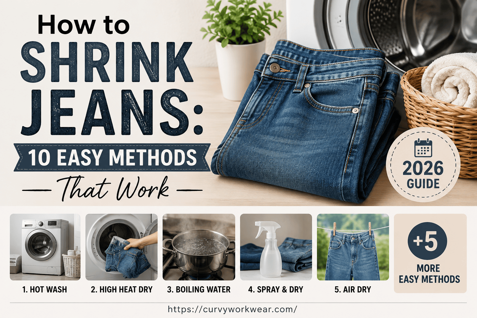 How to Shrink Jeans