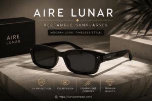 Aire Lunar Rectangle Sunglasses