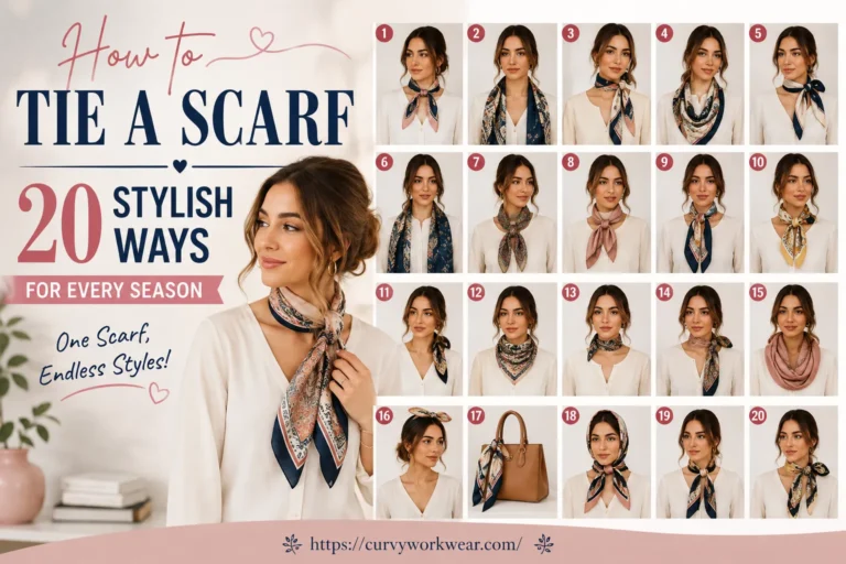How to Tie a Scarf: 20 Stylish Ways for Every Season