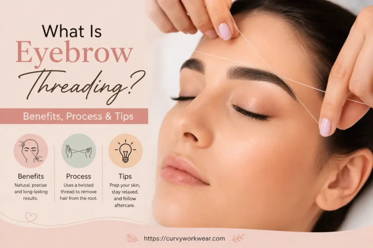 What Is Eyebrow Threading? Benefits, Process & Tips