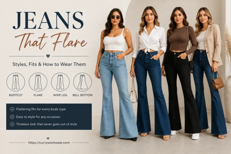 What Are Jeans That Flare? Styles, Fits & How to Wear Them
