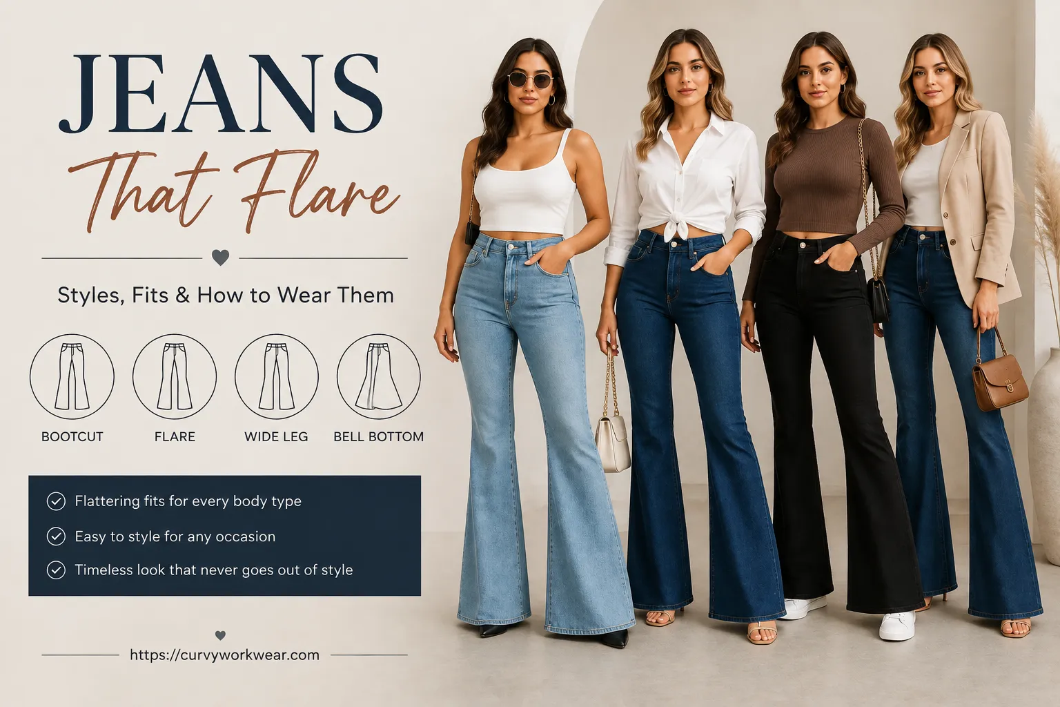 jeans that flare