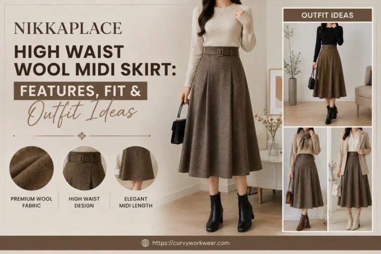 NikkaPlace High Waist Wool Midi Skirt: Features, Fit & Outfit Ideas