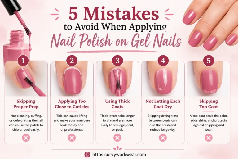 5 Mistakes to Avoid When Applying Nail Polish on Gel Nails