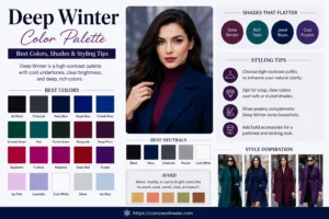 deep winter color palette