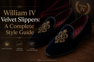 William IV Velvet Slippers