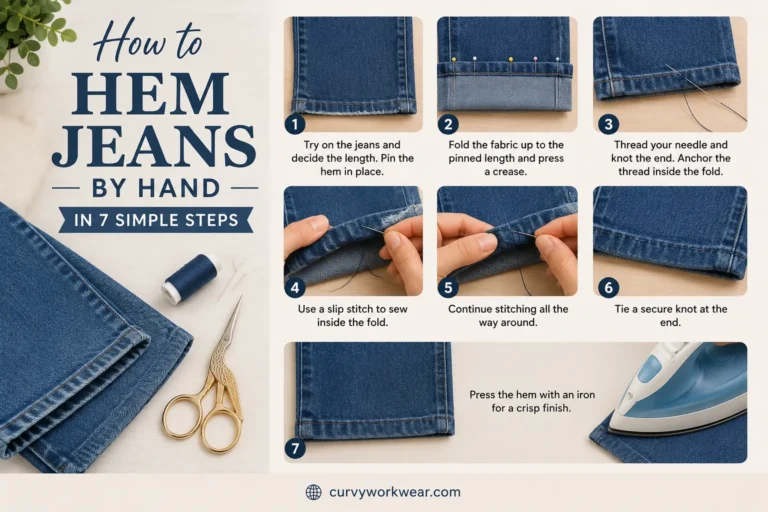 How to Hem Jeans by Hand in 7 Simple Steps