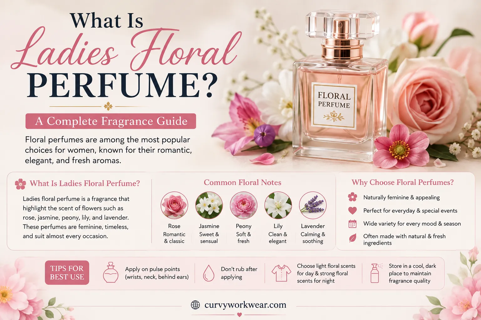 ladies floral perfume