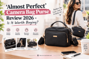 'almost perfect' camera bag purse