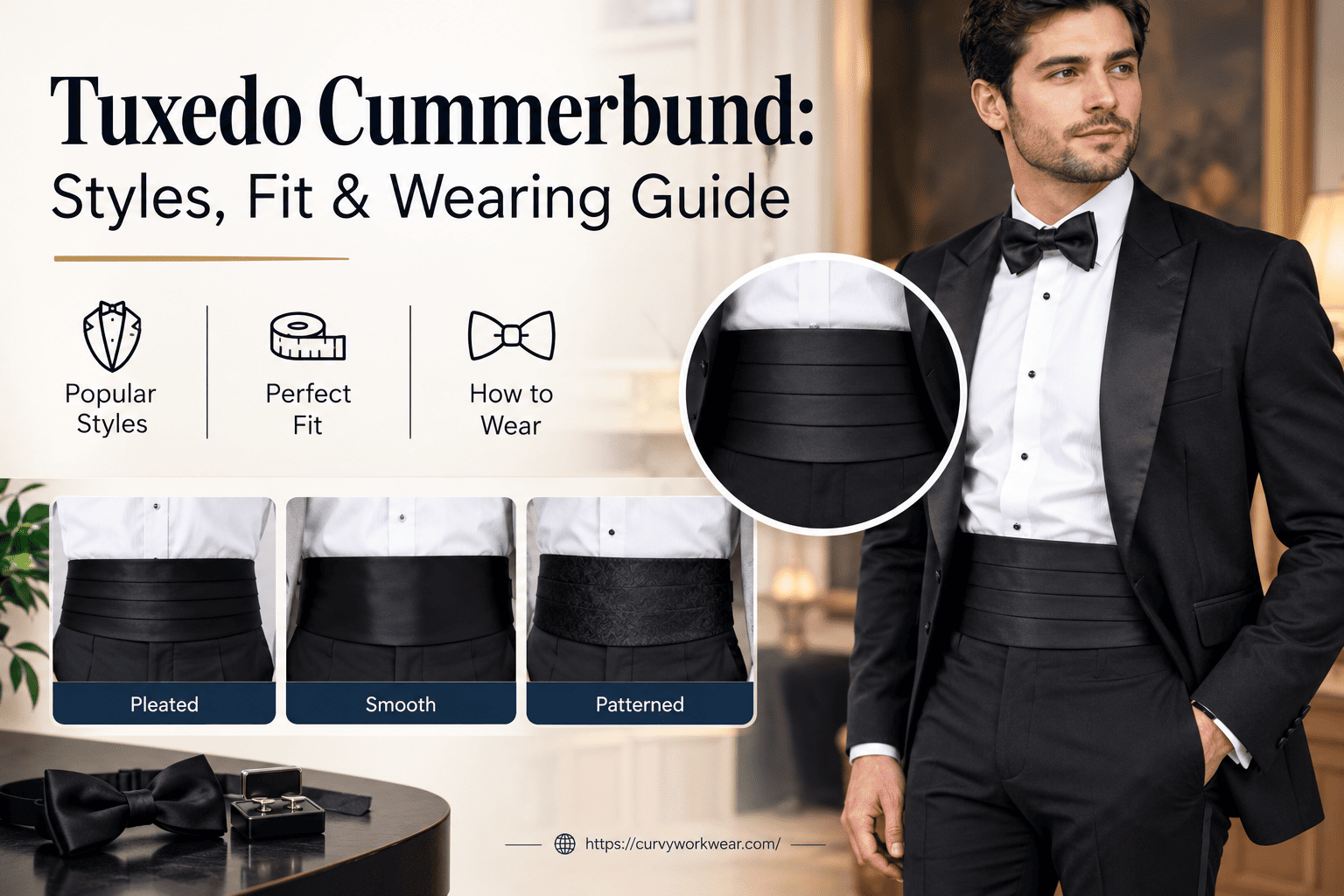 Tuxedo Cummerbund