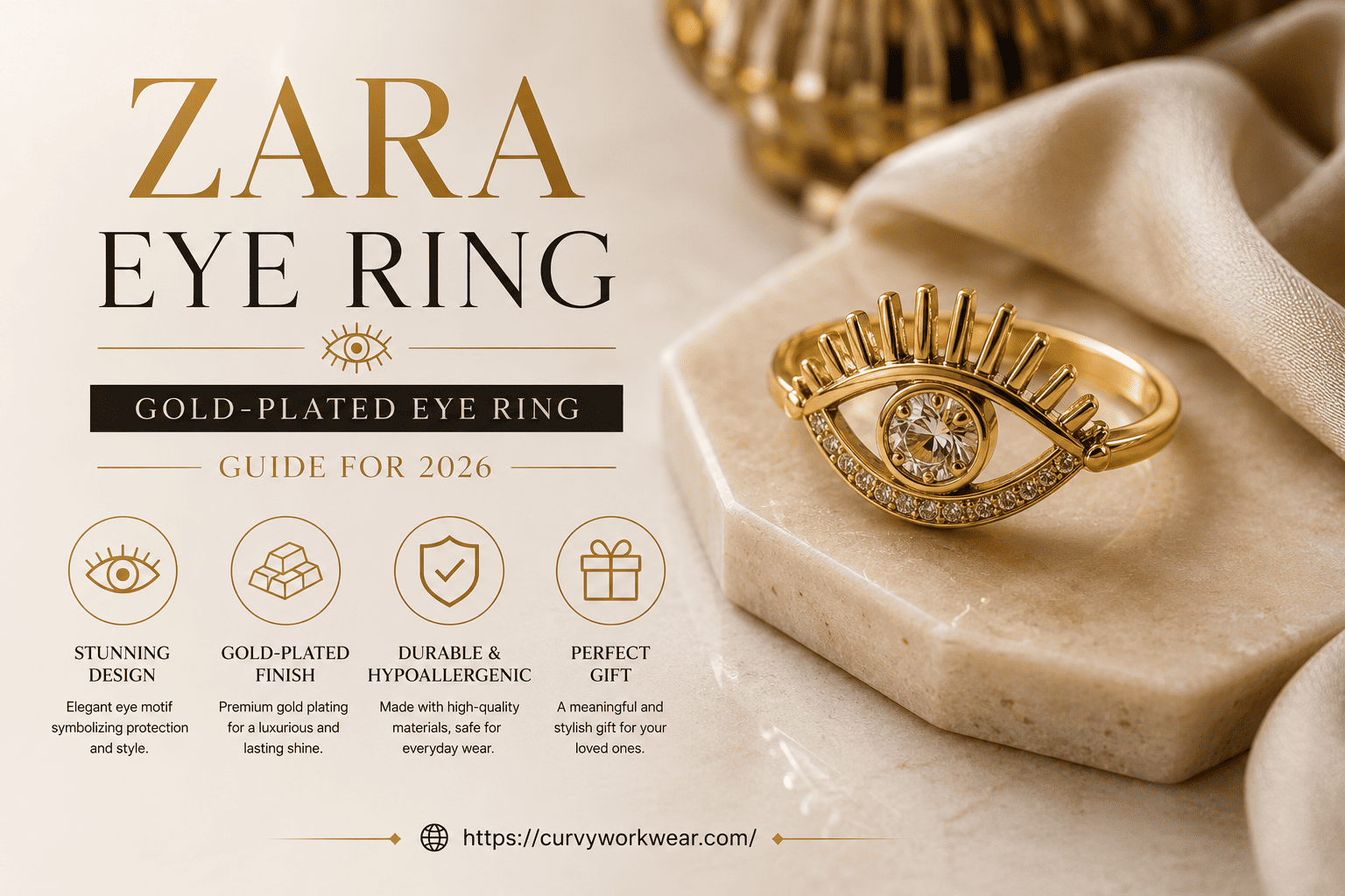 zara eye ring
