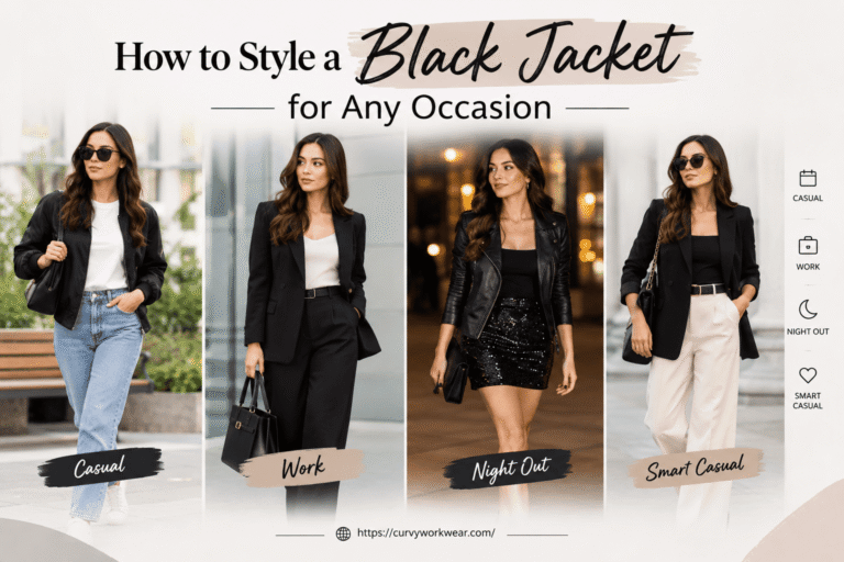How to Style a Black Jacket for Any Occasion