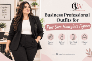 Business Professional Outfits for Plus Size Hourglass Figures