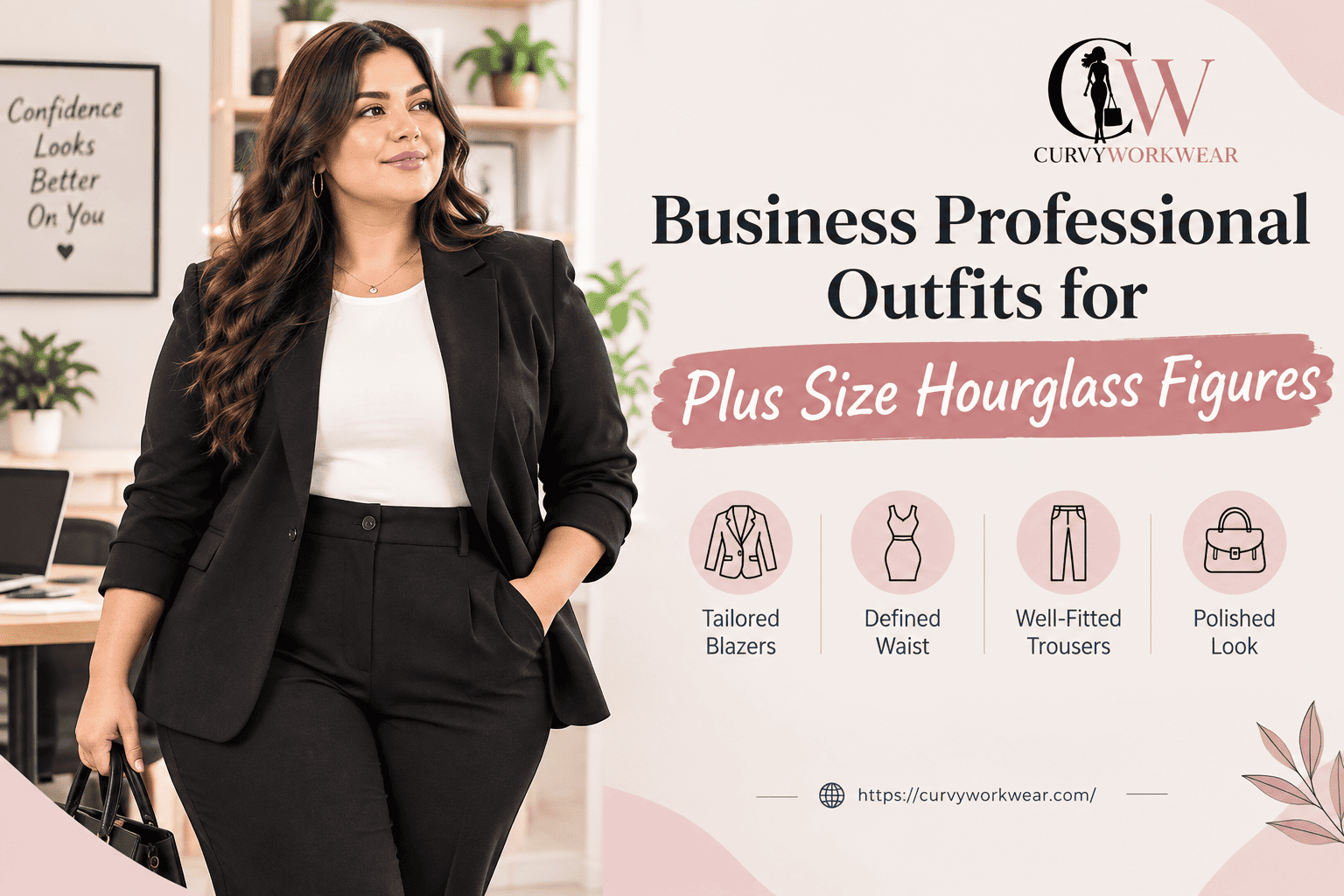 Business Professional Outfits for Plus Size Hourglass