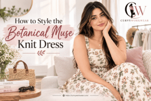 How to Style the Botanical Muse Knit Dress