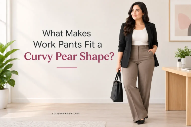 Best Work Pants for Curvy Pear Shape: Top Fits to Try