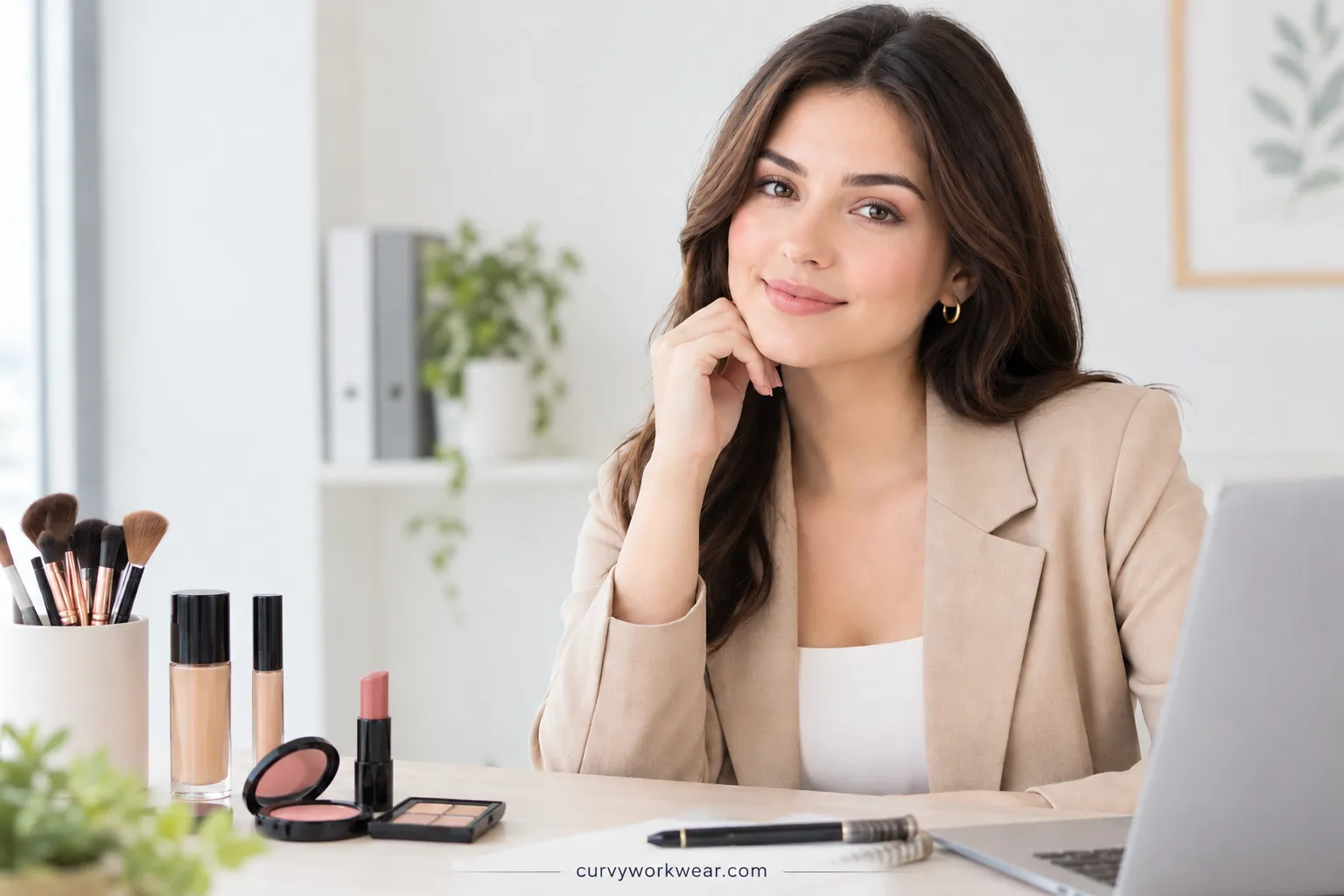 natural makeup looks for corporate office
