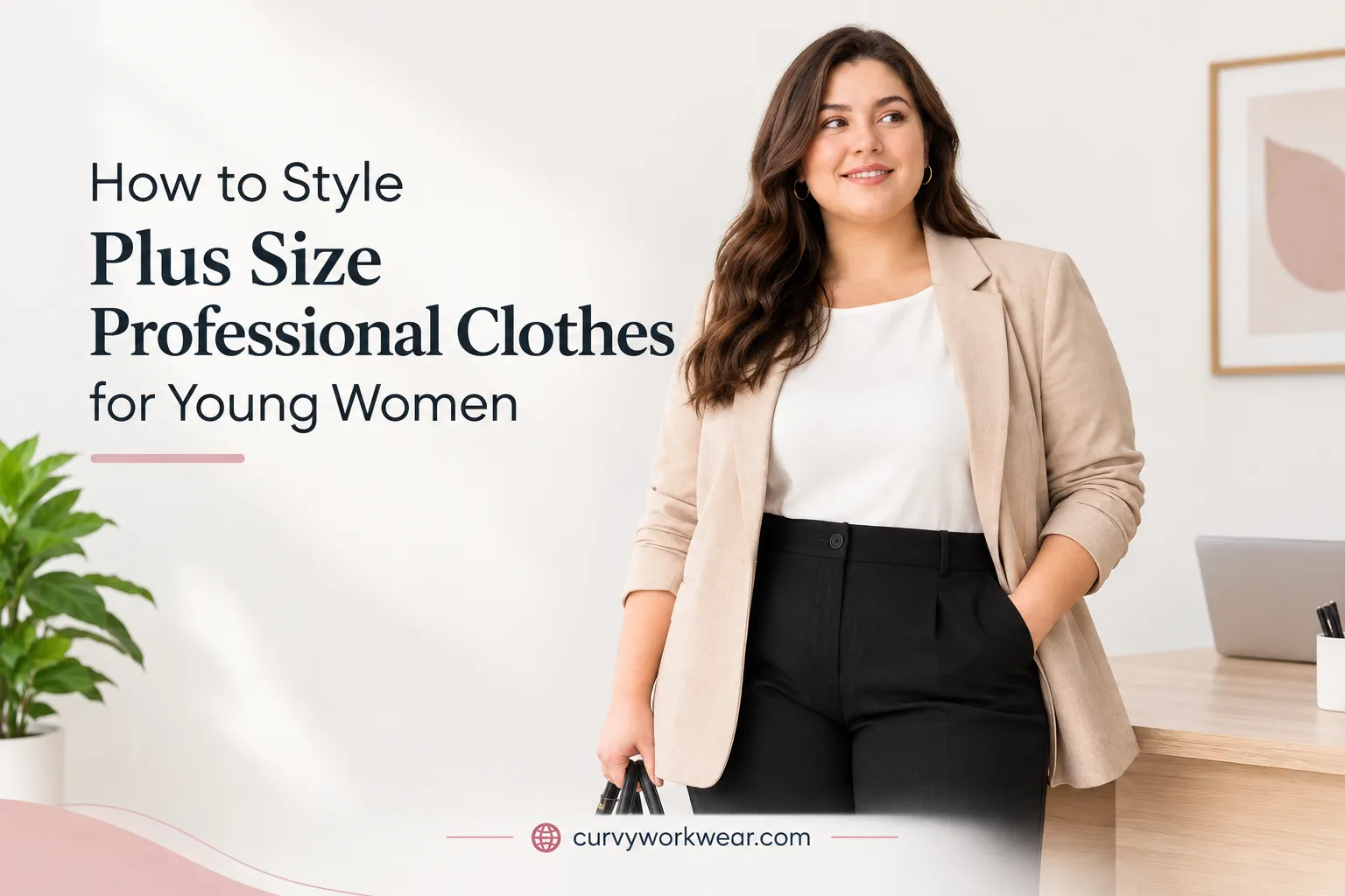 plus size professional clothes for young women