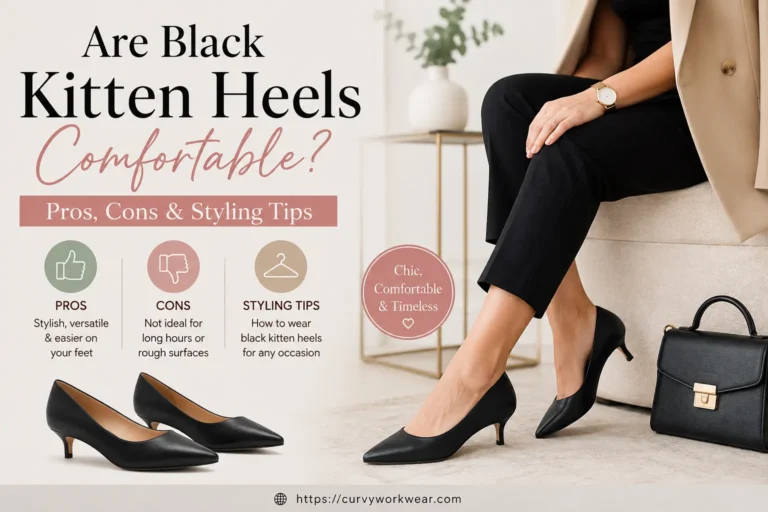 Are Black Kitten Heels Comfortable? Pros, Cons & Styling Tips