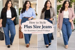 plus size jeans business casual
