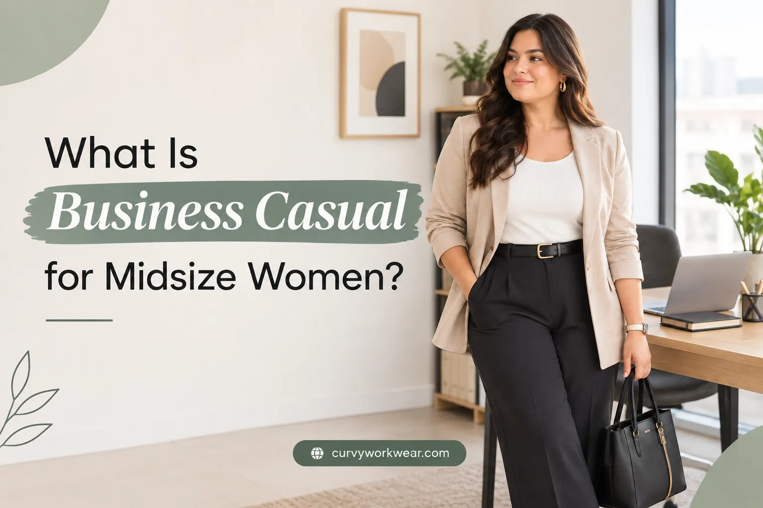 curvy business casual outfits for midsize