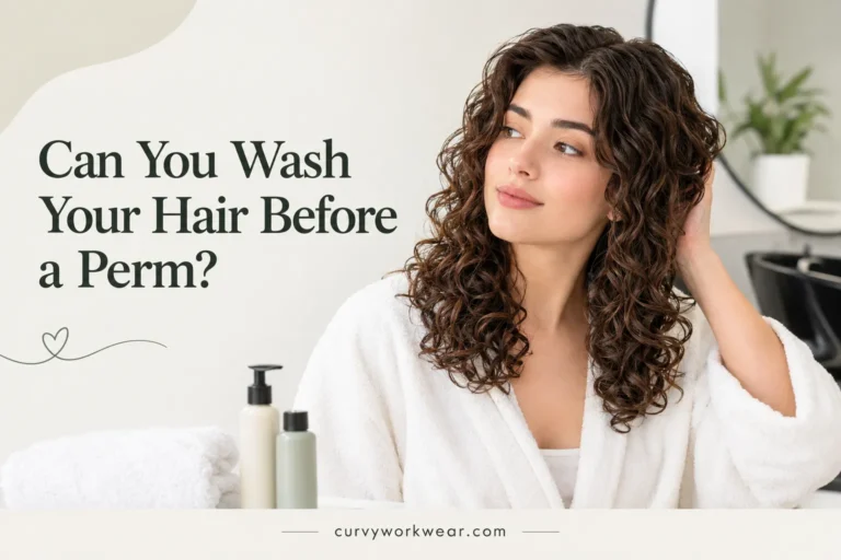 Can I Wash My Hair Before a Perm?
