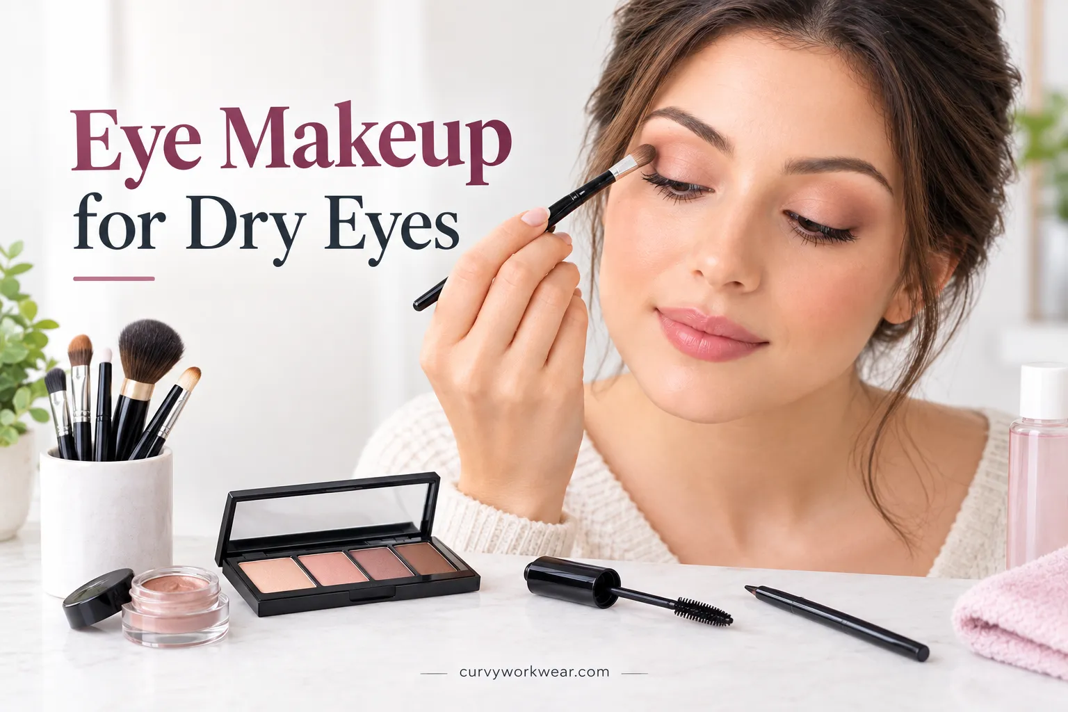 eye makeup for dry eyes