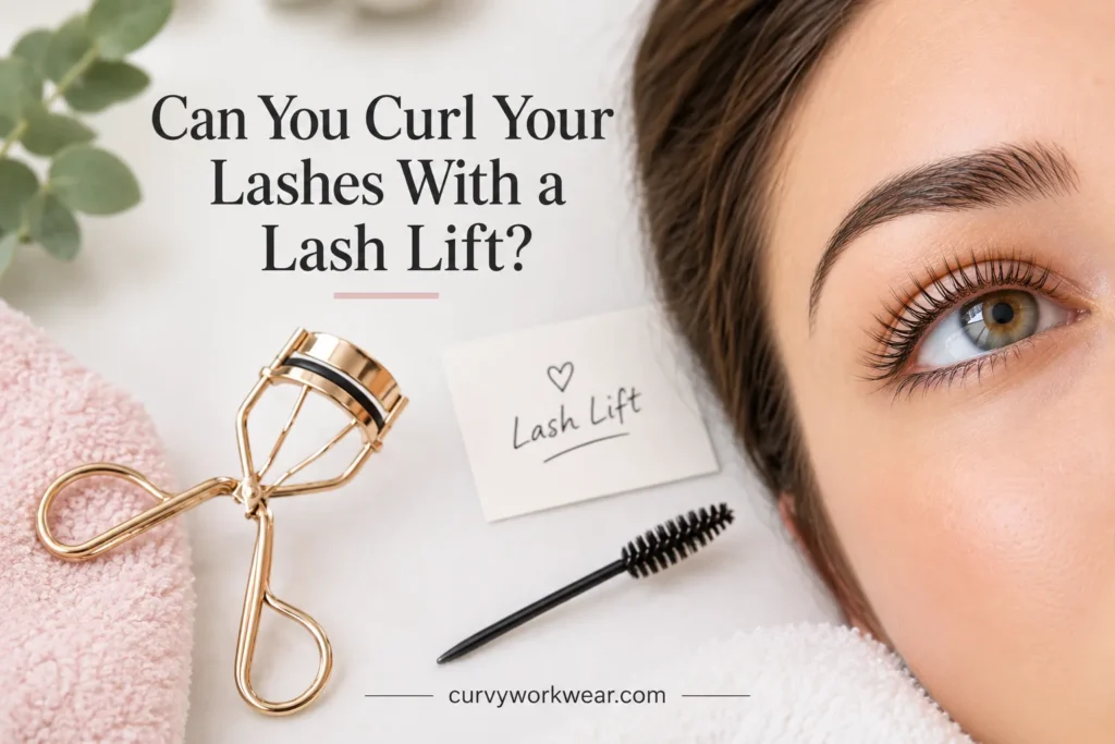 Can You Curl Your Lashes With a Lash Lift?