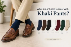 What Color Socks to Wear With Khaki Pants